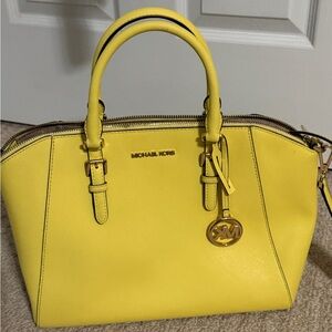 Michael Kors Sunny Yellow Satchel